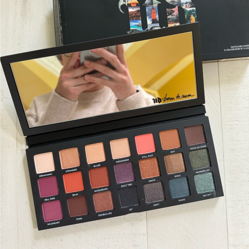 URBAN DECAY born to run eyeshadow palette